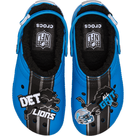Crocs sale | NFL Detroit Lions Classic Lined Clog