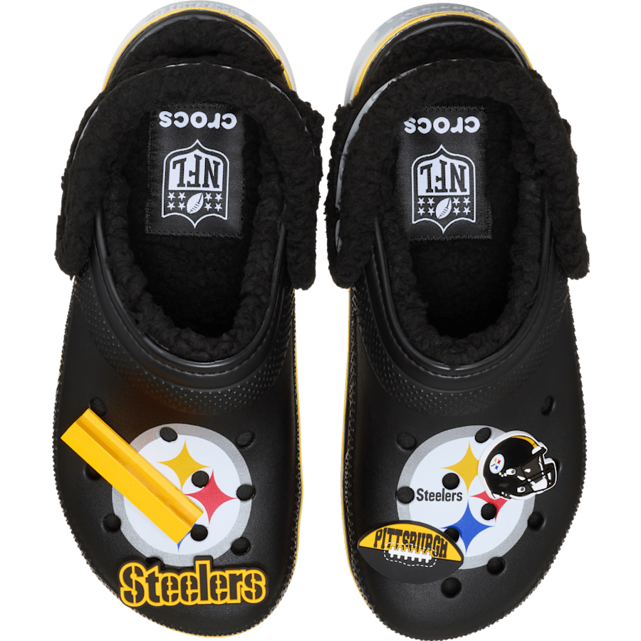 Crocs outlet | NFL Pittsburgh Steelers Classic Lined Clog