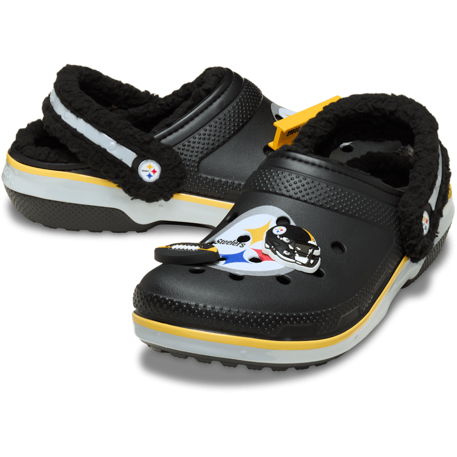 Crocs outlet | NFL Pittsburgh Steelers Classic Lined Clog