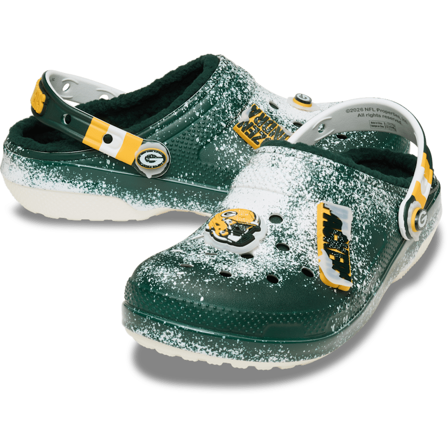 Crocs us | NFL Green Bay Packers Classic Lined Clog
