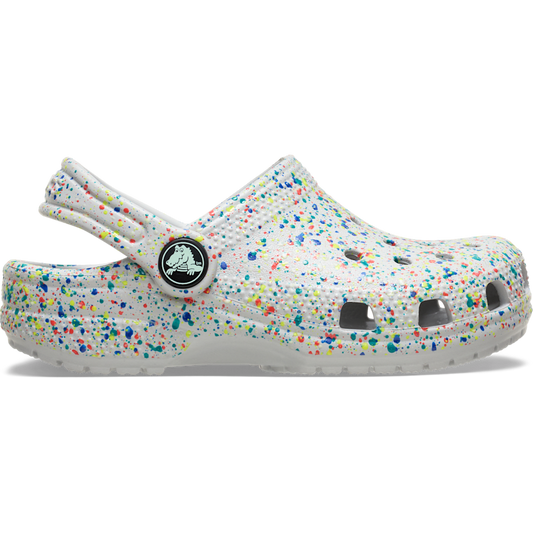 Crocs Discount | Kids' Classic Glow Paint Splatter Clog
