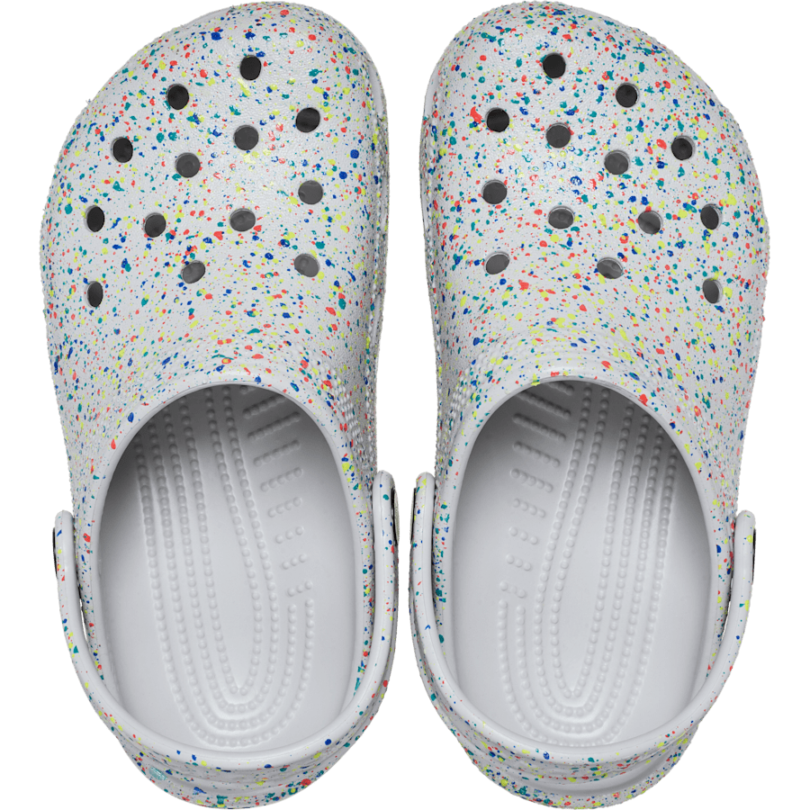Crocs Discount | Kids' Classic Glow Paint Splatter Clog