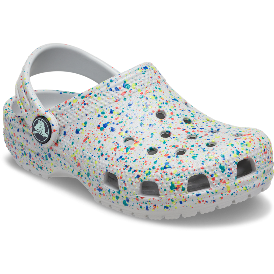 Crocs Discount | Kids' Classic Glow Paint Splatter Clog