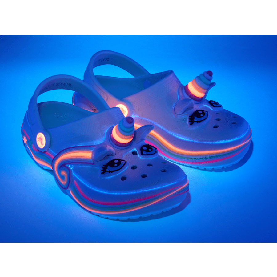 Crocs online | Kids’ Classic IAM Unicorn Lights Clog