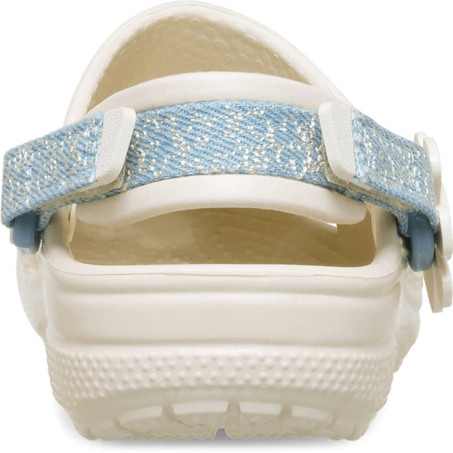 Crocs us | Toddler Classic Denim Flower Adjustable Backstrap Clog