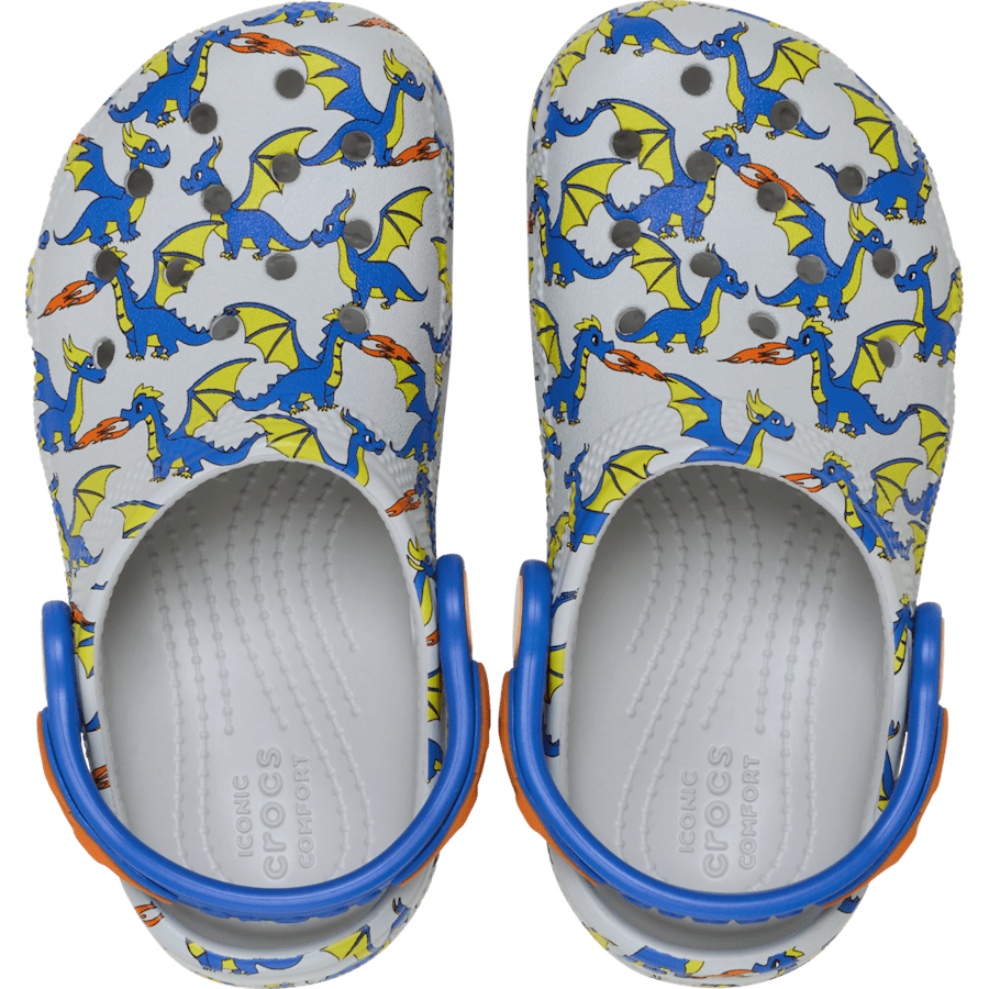 Crocs us | Toddler Classic Dragon Graphic Clog