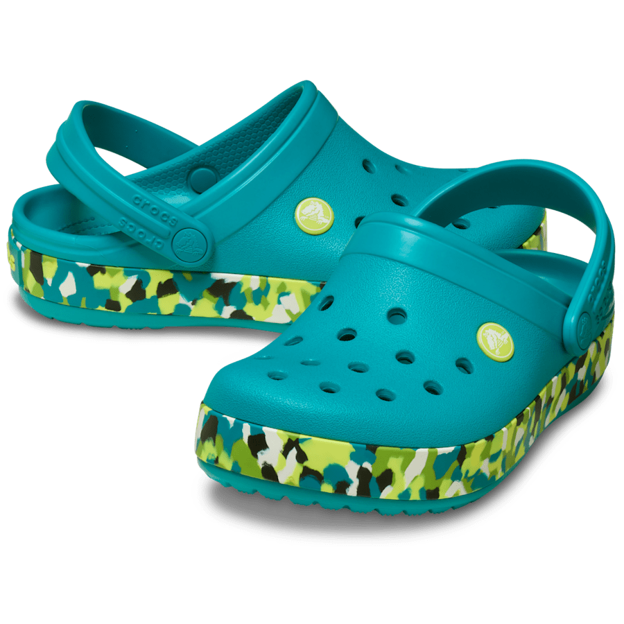 Crocs Discount | Kids' Crocband Glow Confetti Band Clog