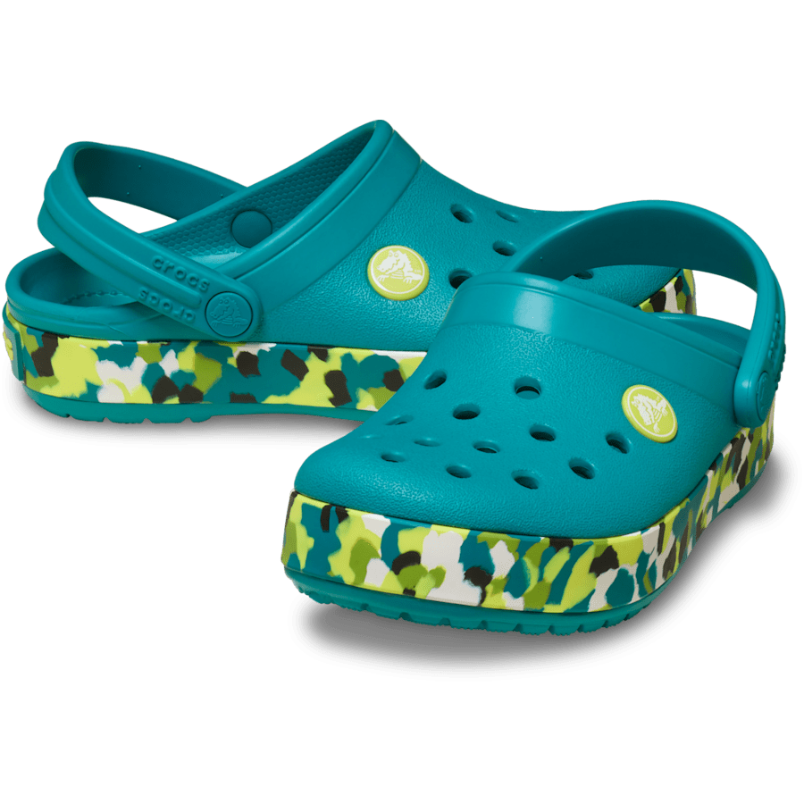 Crocs sale | Toddler Crocband Glow Confetti Band Clog