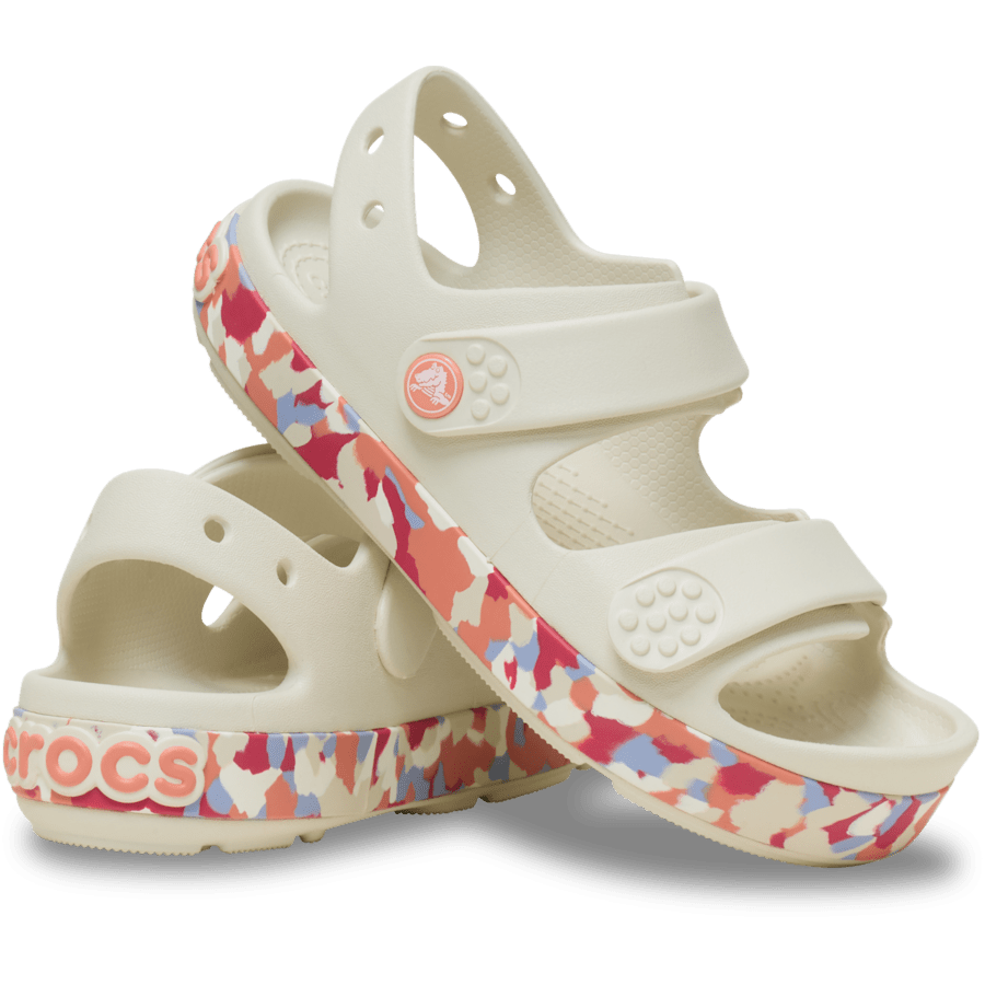 Crocs us | Kids’ Crocband™ Cruiser Glow Confetti Band Sandal.