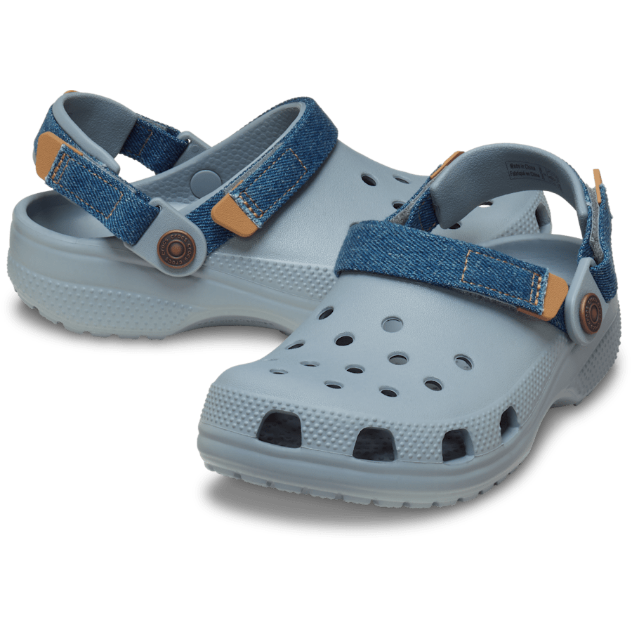 Crocs outlet | Kids' Classic Denim Adjustable Backstrap Clog