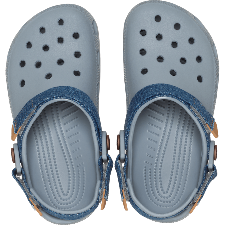 Crocs outlet | Kids' Classic Denim Adjustable Backstrap Clog