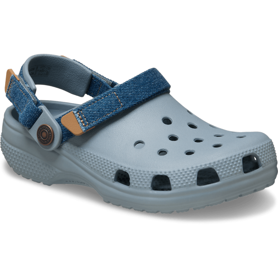 Crocs outlet | Kids' Classic Denim Adjustable Backstrap Clog