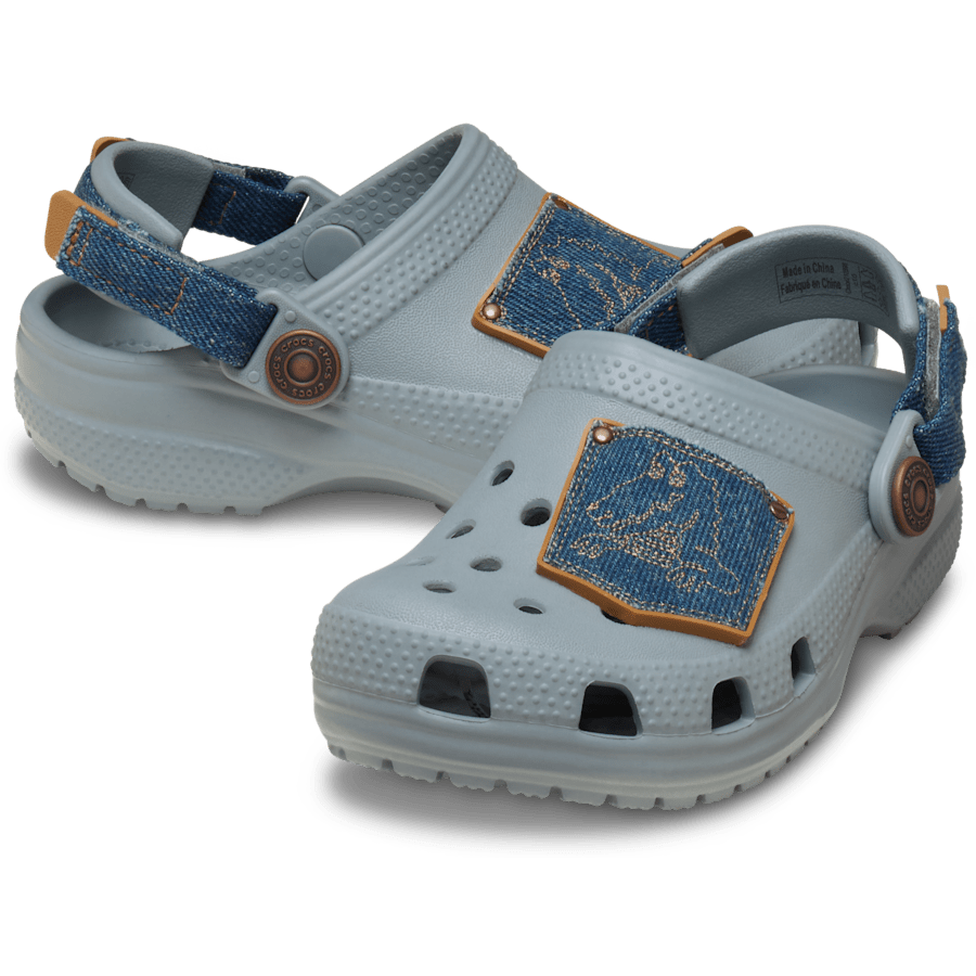 Crocs us | Toddler Classic Denim Adjustable Backstrap Clog