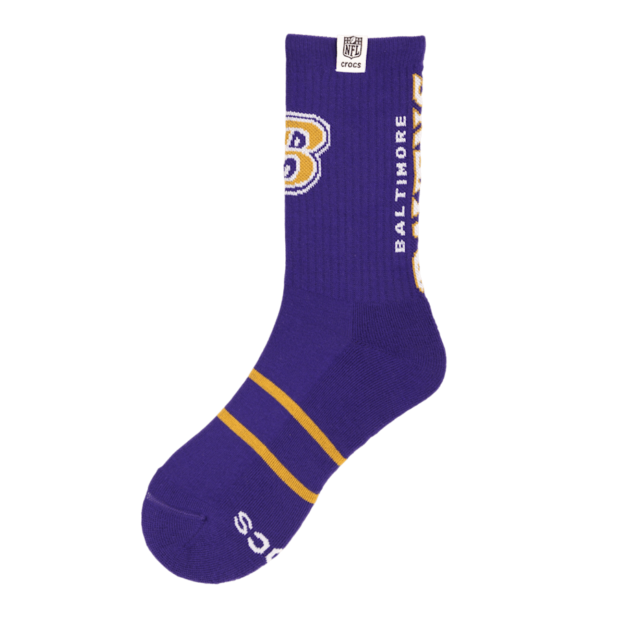 Crocs sale | NFL Baltimore Ravens Crocs Socks
