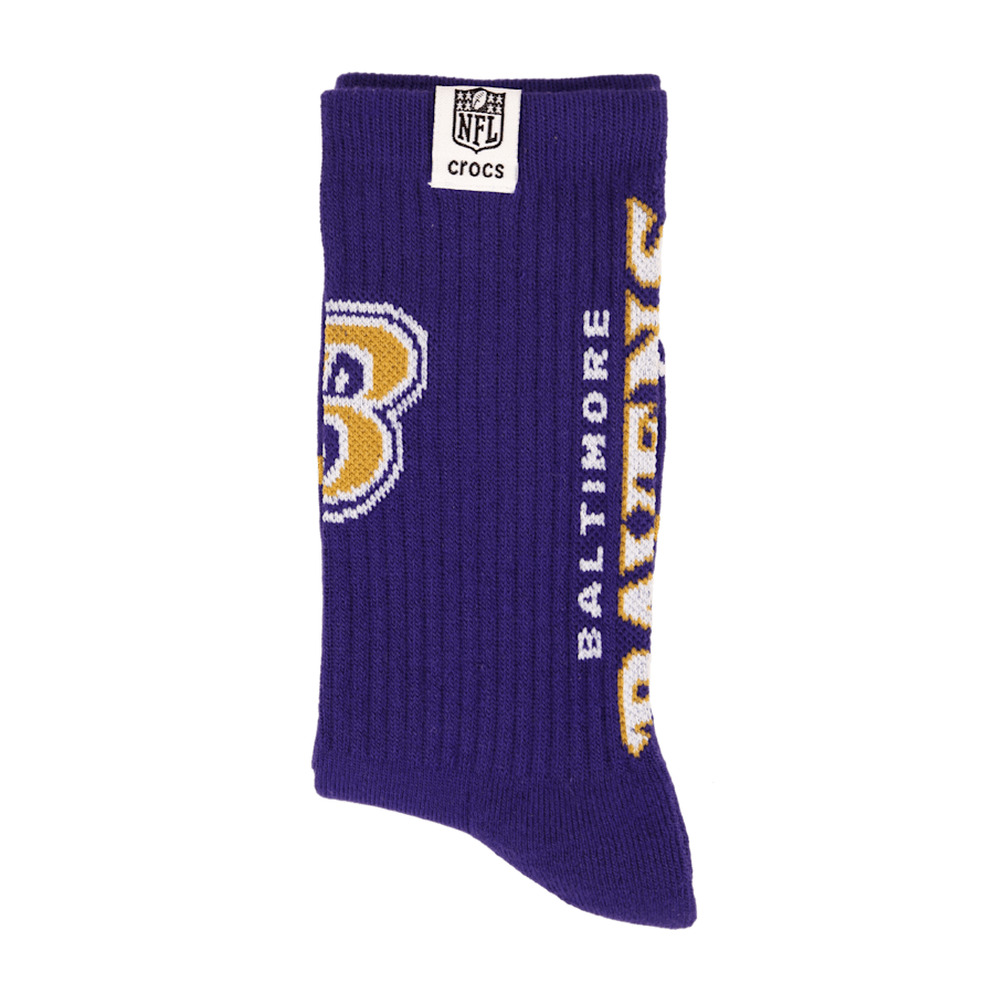 Crocs sale | NFL Baltimore Ravens Crocs Socks