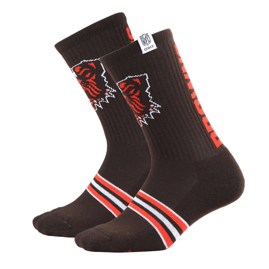 Crocs us | NFL Cleveland Browns Crocs Socks
