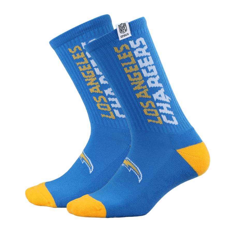 Crocs sale | NFL Los Angeles Chargers Crocs Socks