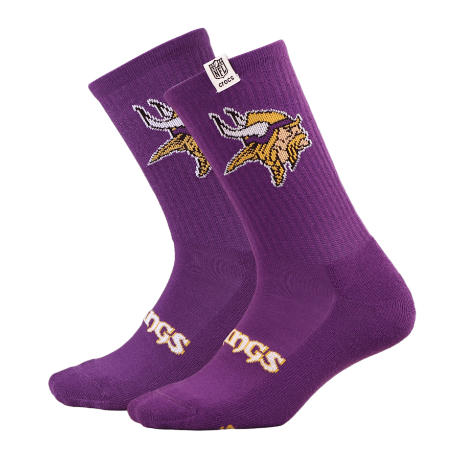 Crocs | NFL Minnesota Vikings Crocs Socks