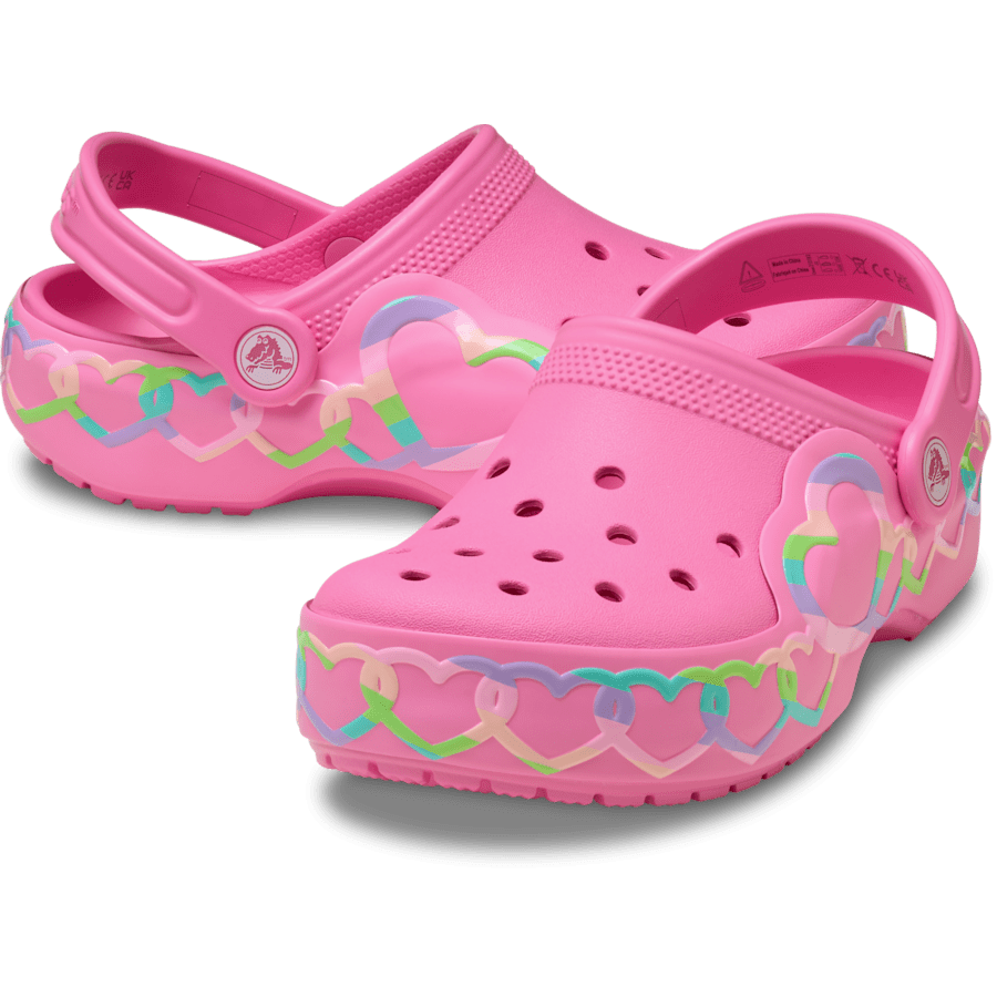 Crocs | Kids' Classic Heart Lights Clog