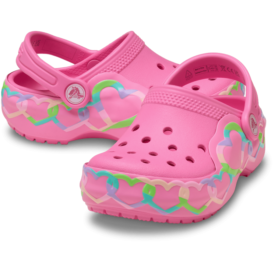 Crocs on sale | Toddler Classic Heart Lights Clog