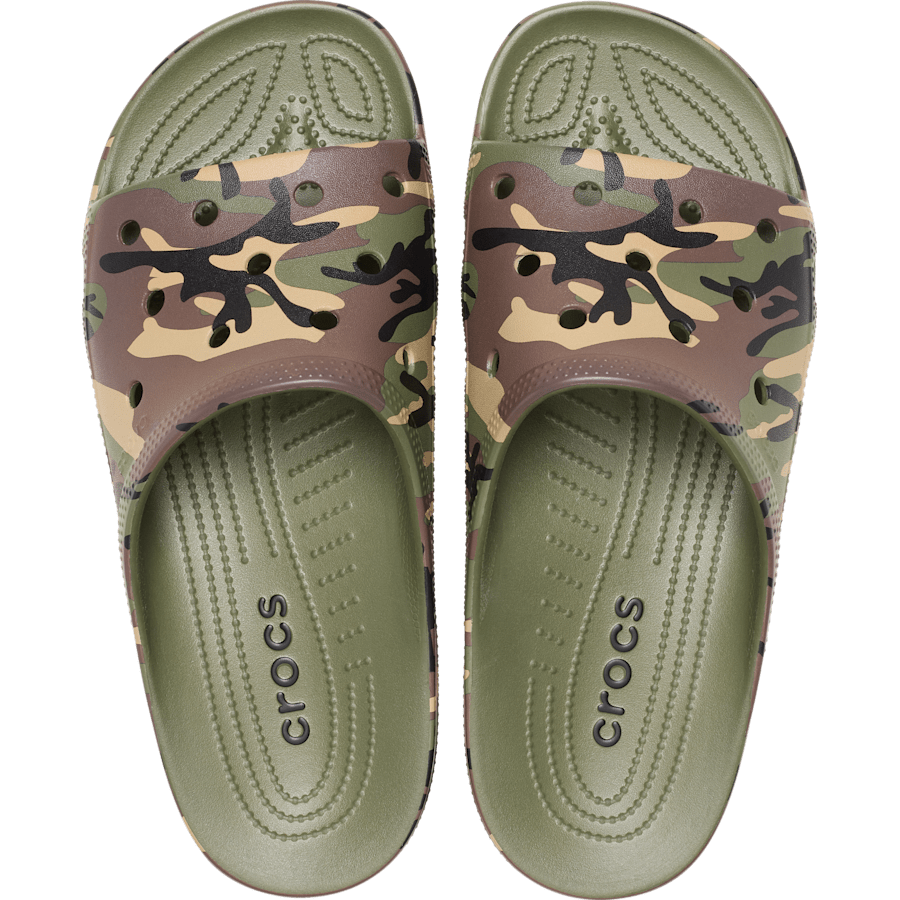 Crocs Discount | Men’s Camouflage Saturday Slide