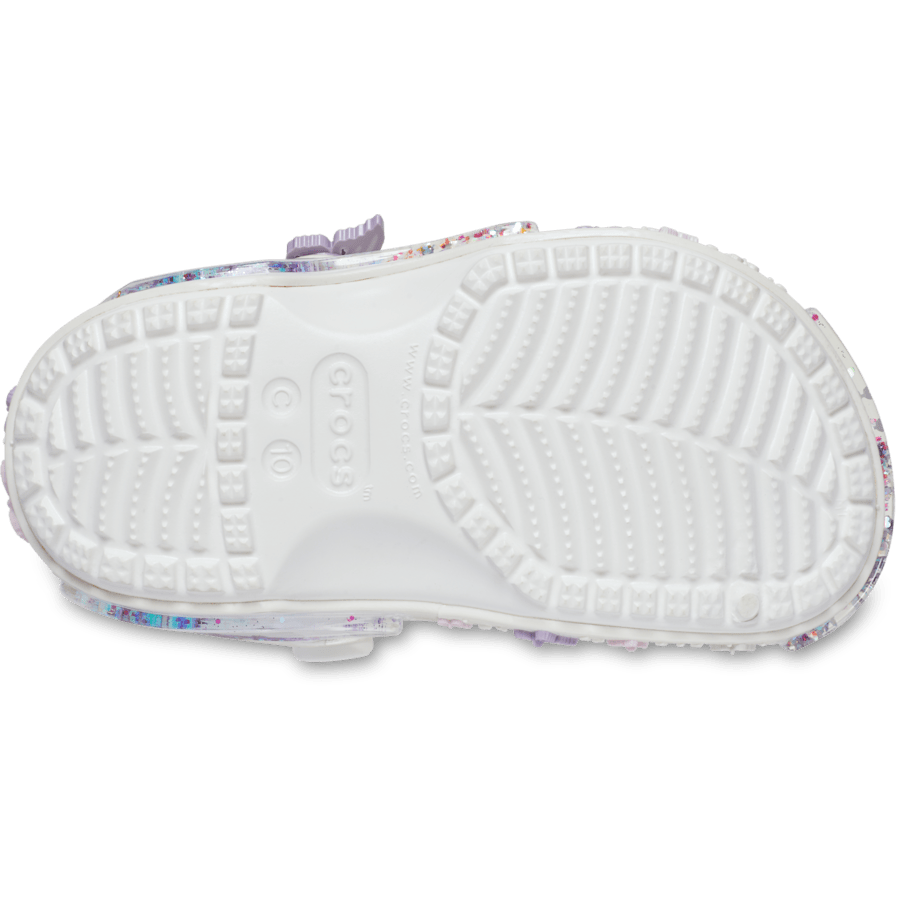 Crocs | Toddler Classic Butterfly Sparkle Shaker Clog