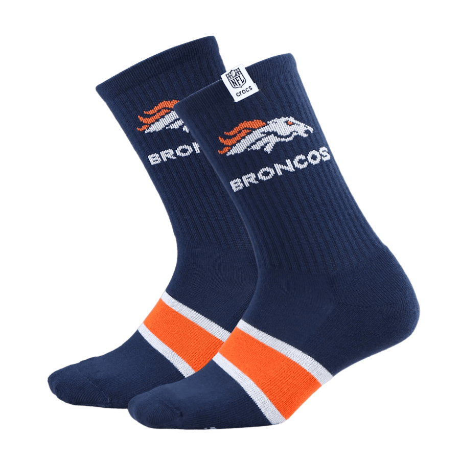 Crocs us | NFL Denver Broncos Crocs Socks