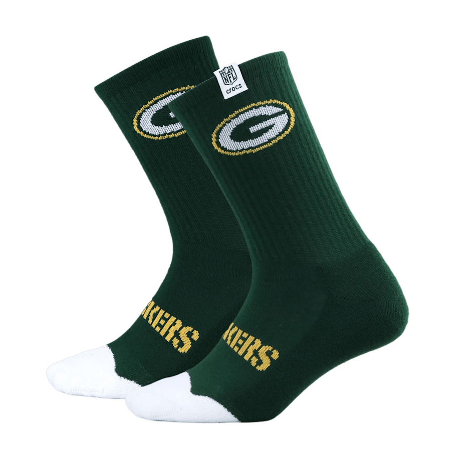 Crocs | NFL Green Bay Packers Crocs Socks