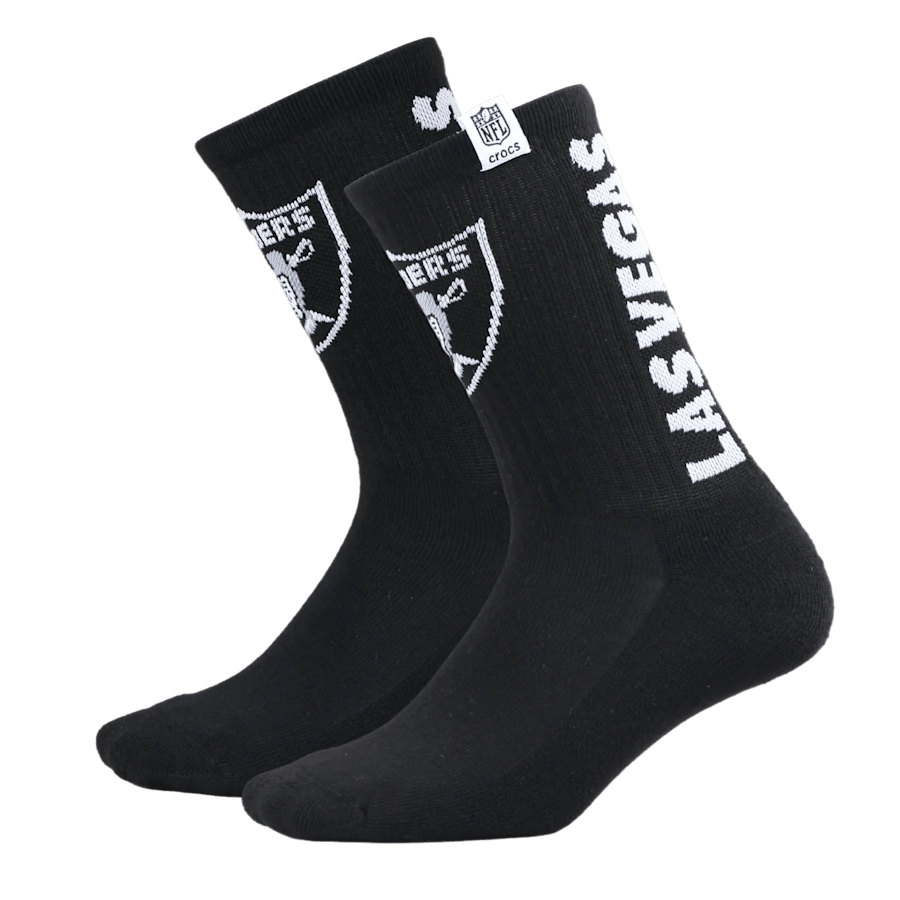 Crocs on sale | NFL Las Vegas Raiders Crocs Socks