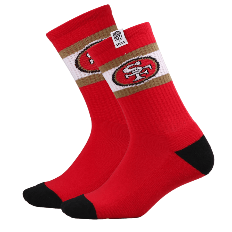 Crocs sale | NFL San Francisco 49ers Crocs Socks