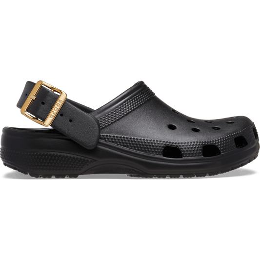 Crocs on sale | Classic Metallic Buckle Clog